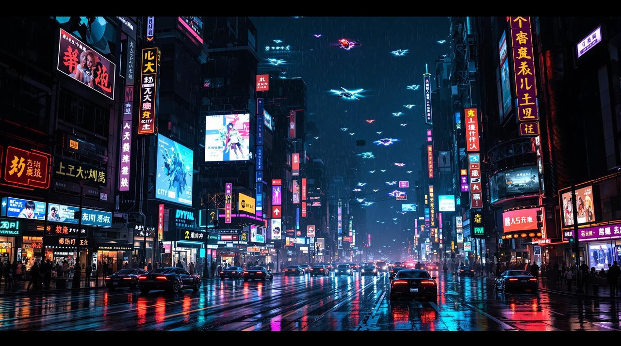 赛博朋克2077：夜之城传说 - 科幻视频播放封面